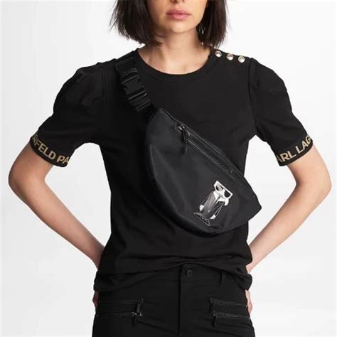 karl lagerfeld belt backpack.